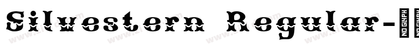 Silvestern Regular字体转换
